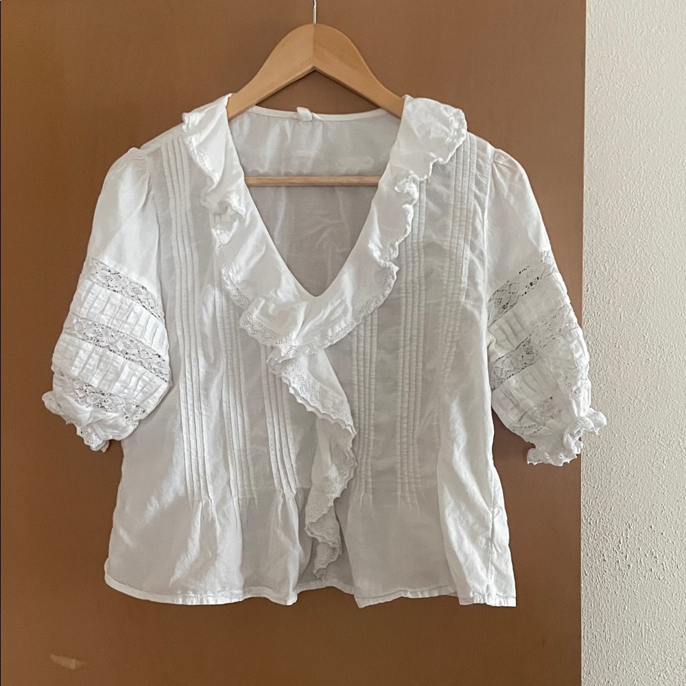 Aerie Ruffle Blouse